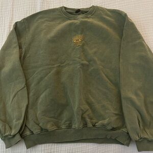green sweatshirt from urban outfitters size medium
